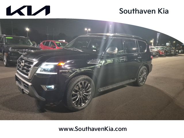 2021 Nissan Armada Platinum's photo