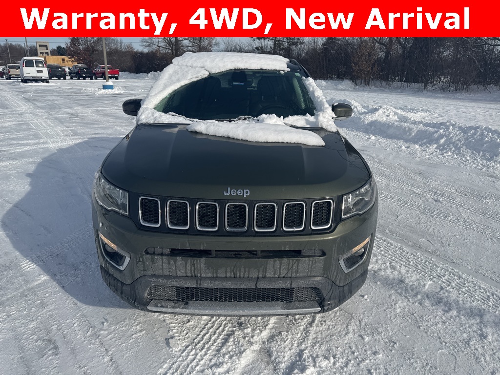 Used 2018 Jeep Compass Limited with VIN 3C4NJDCB2JT281102 for sale in Marshall, MI