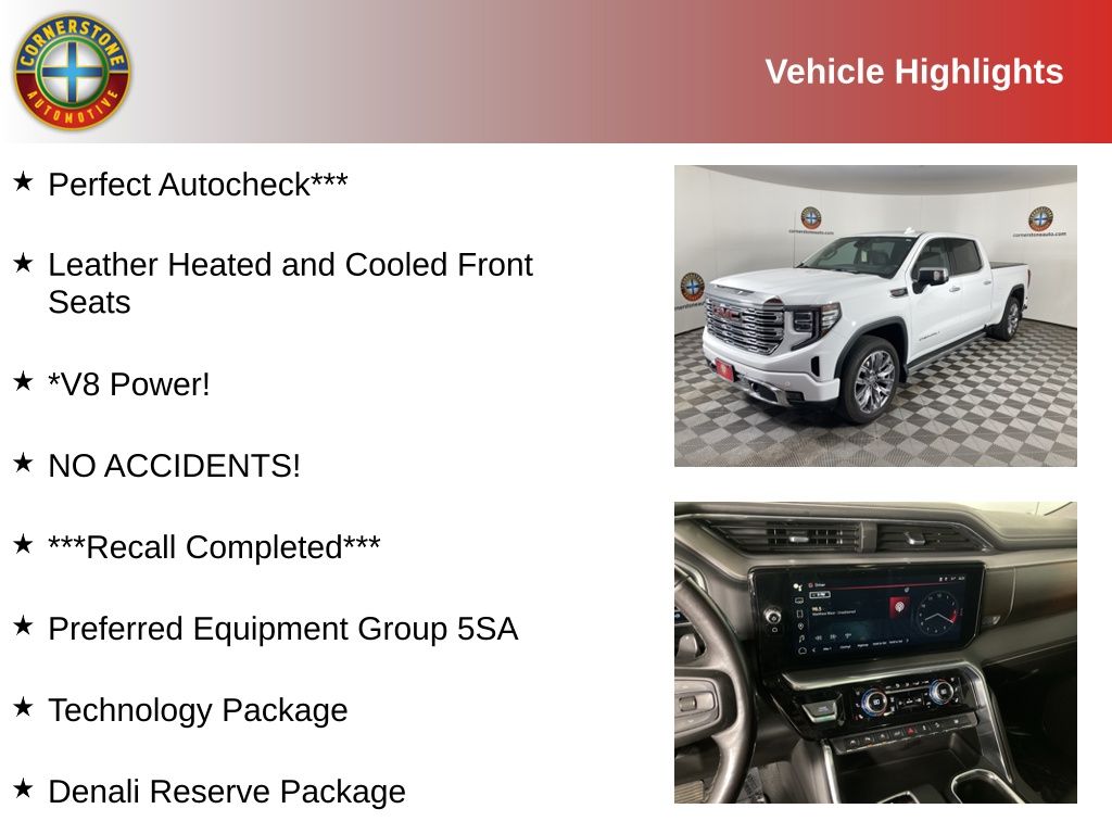 Used 2023 GMC Sierra 1500 Denali with VIN 1GTUUGEL3PZ146383 for sale in Elk River, Minnesota