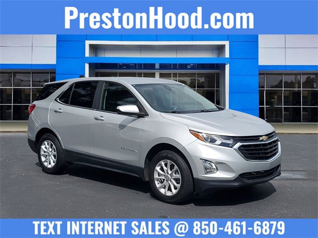 Certified Used 2021 Silver Ice Metallic Chevrolet LT image 1
