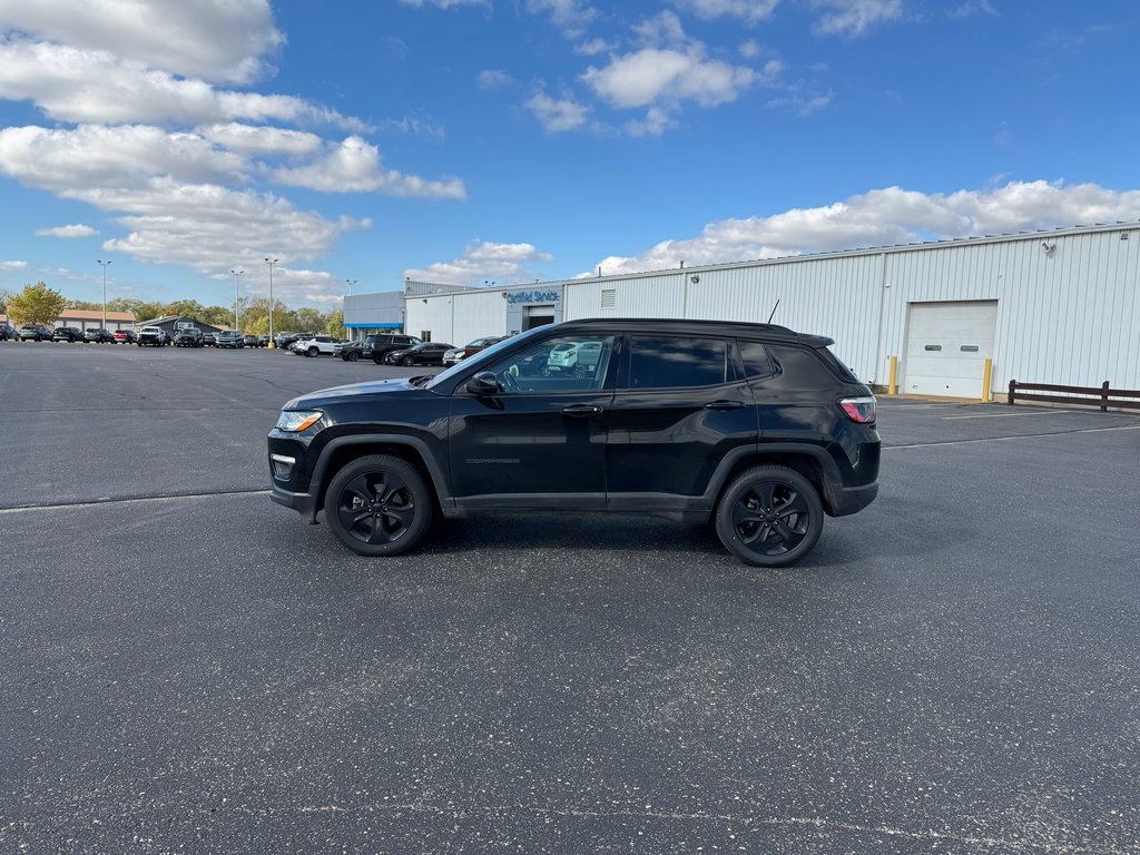 Used 2021 Jeep Compass Altitude with VIN 3C4NJDBB7MT595673 for sale in Brodhead, WI