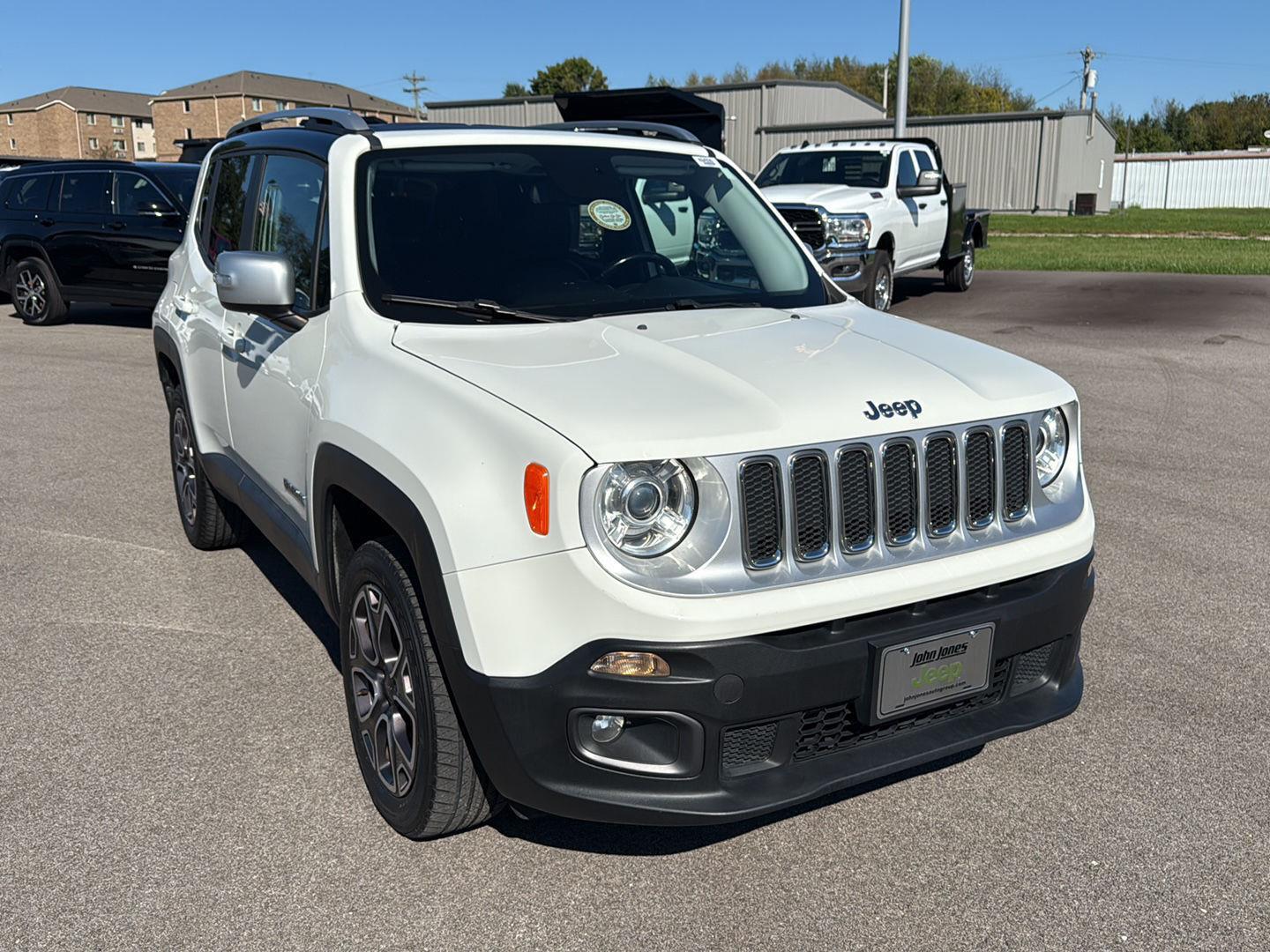 Used 2017 Jeep Renegade Limited with VIN ZACCJBDBXHPG10124 for sale in Corydon, IN