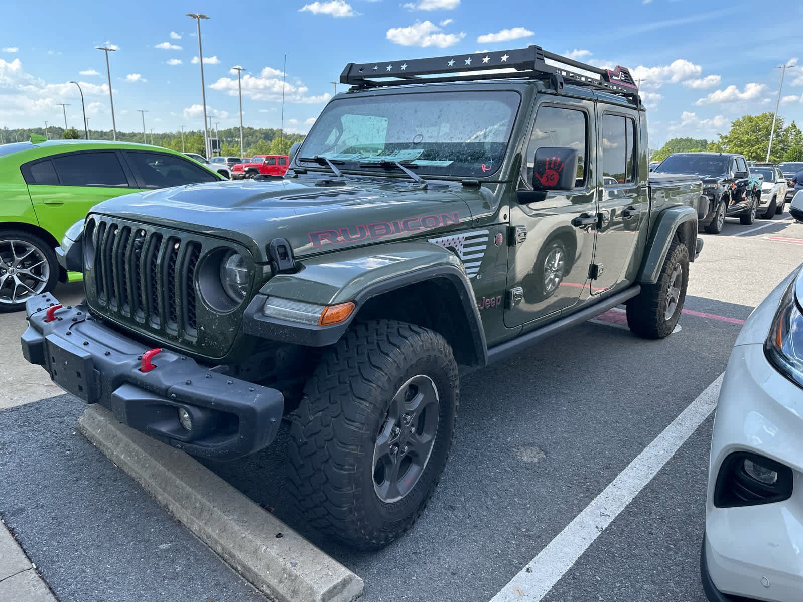 Used 2021 Jeep Gladiator Rubicon with VIN 1C6JJTBG8ML548434 for sale in Little Rock