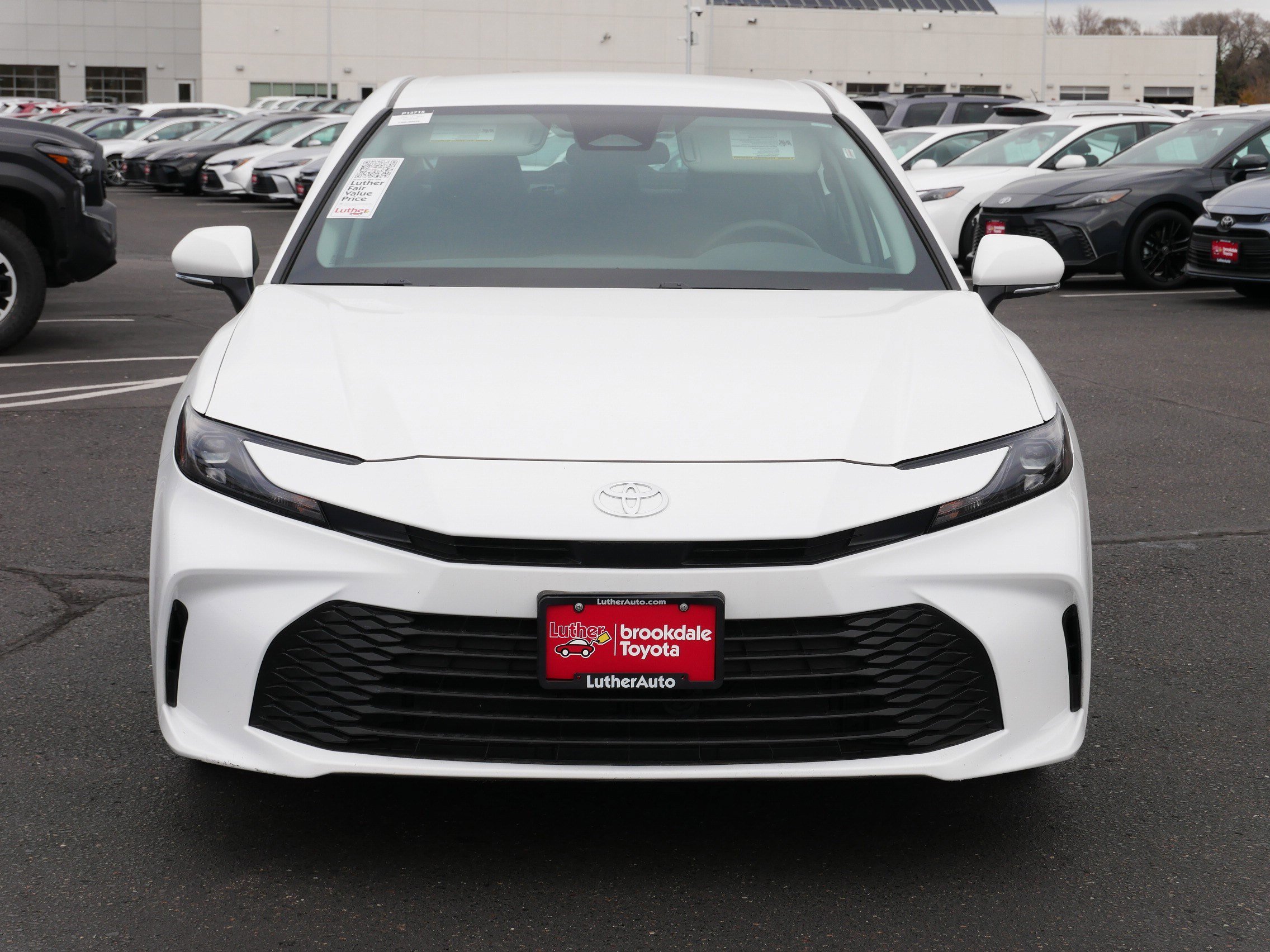 Certified 2025 Toyota Camry LE with VIN 4T1DAACK1SU585390 for sale in Brooklyn Center, Minnesota