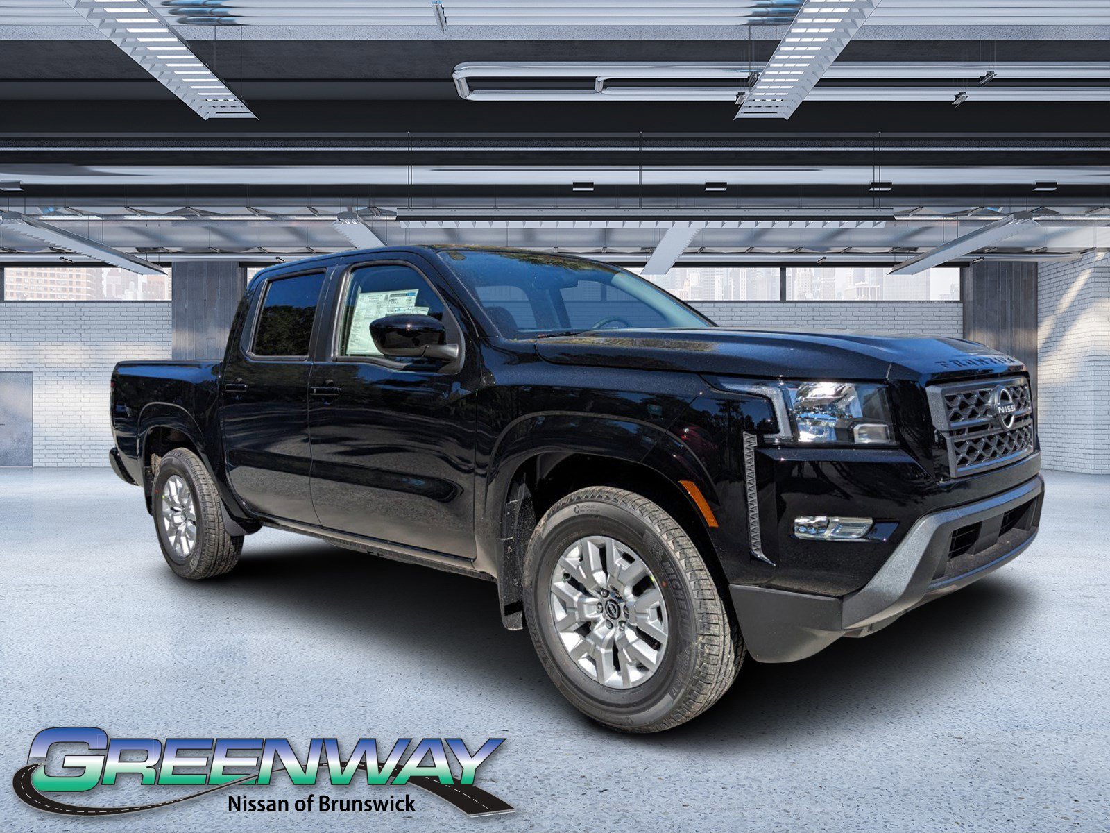 New 2024 Nissan Frontier SV Crew Cab Pickup in Brunswick RN608963