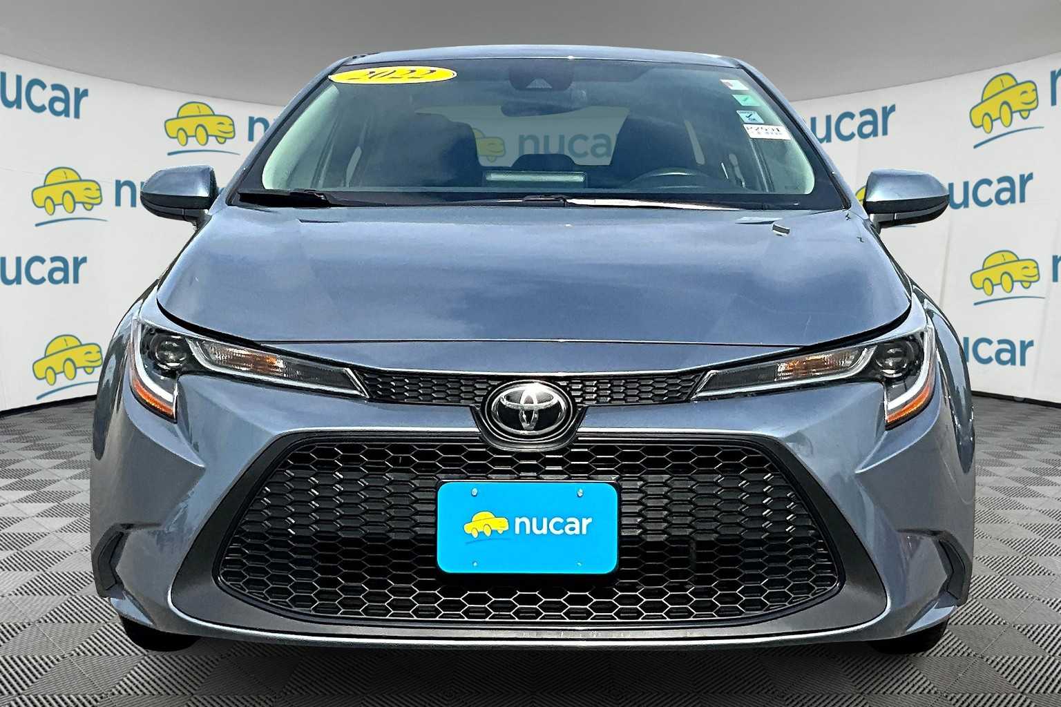 Used 2022 Toyota Corolla LE with VIN 5YFEPMAEXNP299335 for sale in North Attleborough, MA