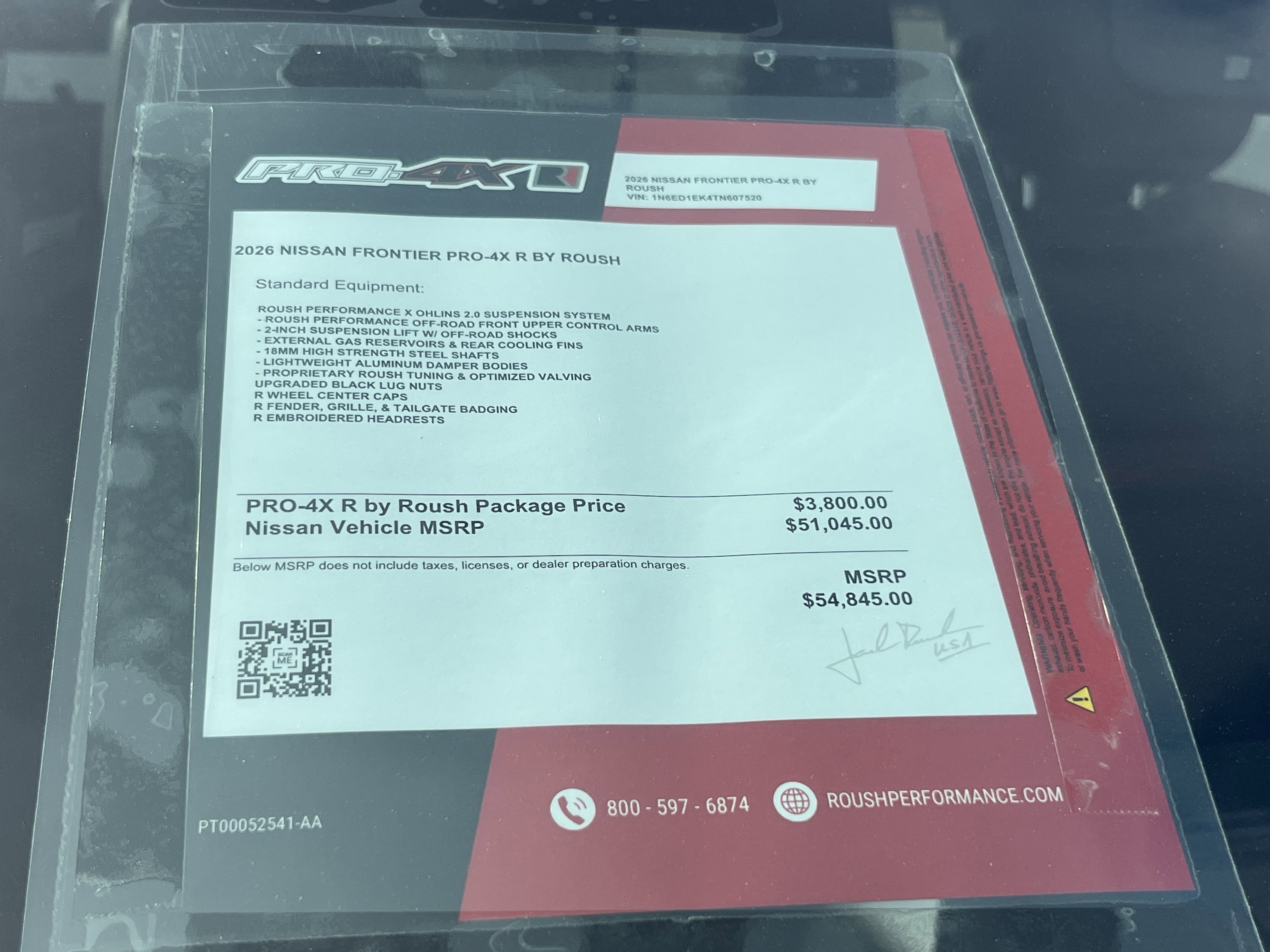 2026 Nissan Frontier PRO-4X's photo