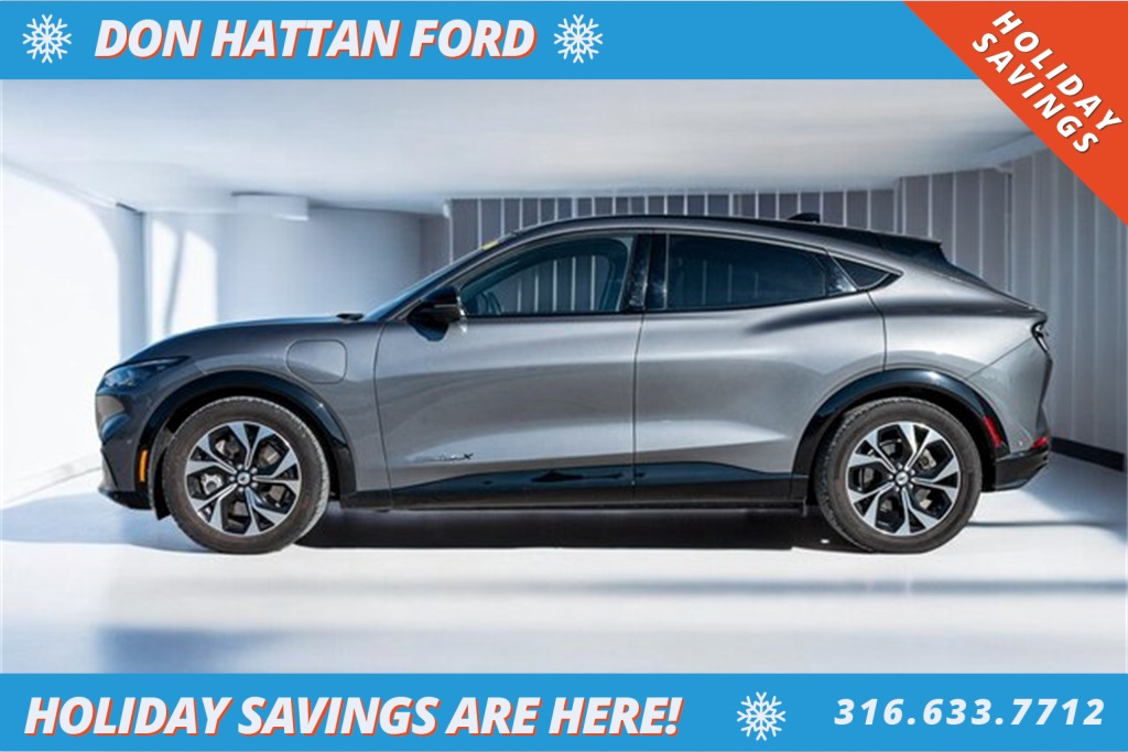 Used 2021 Ford Mustang Mach-E Premium RWD with VIN 3FMTK3R75MMA02317 for sale in Augusta, KS