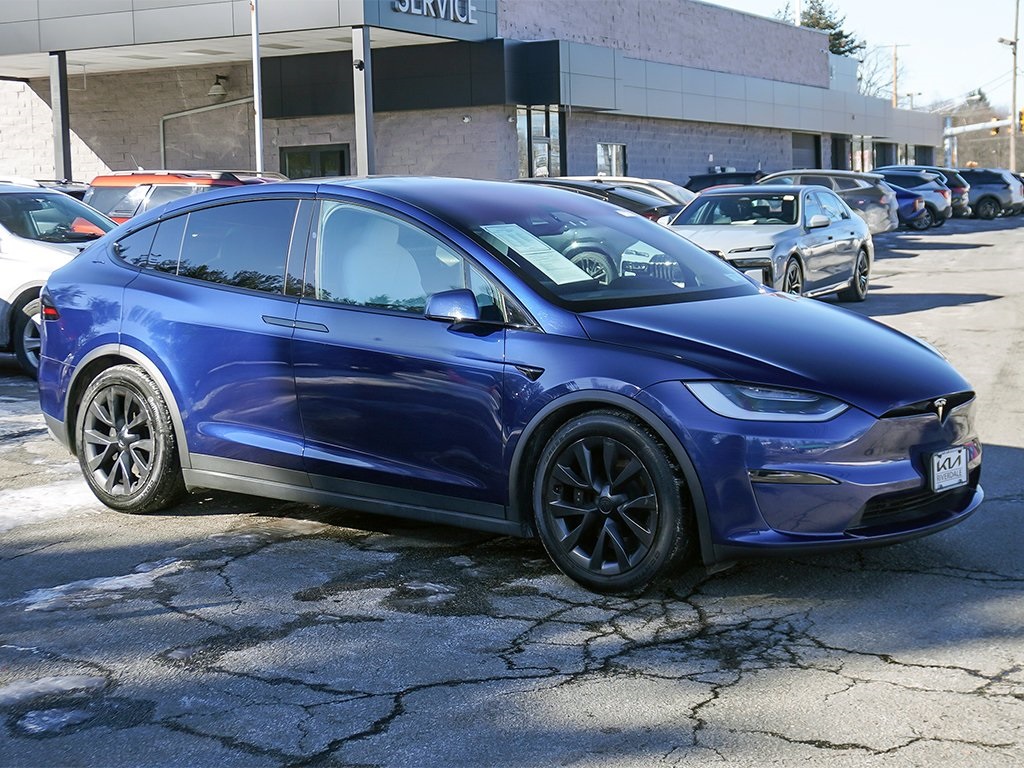 Used 2022 Tesla Model X Long Range with VIN 7SAXCAE51NF342620 for sale in Riverdale, NJ