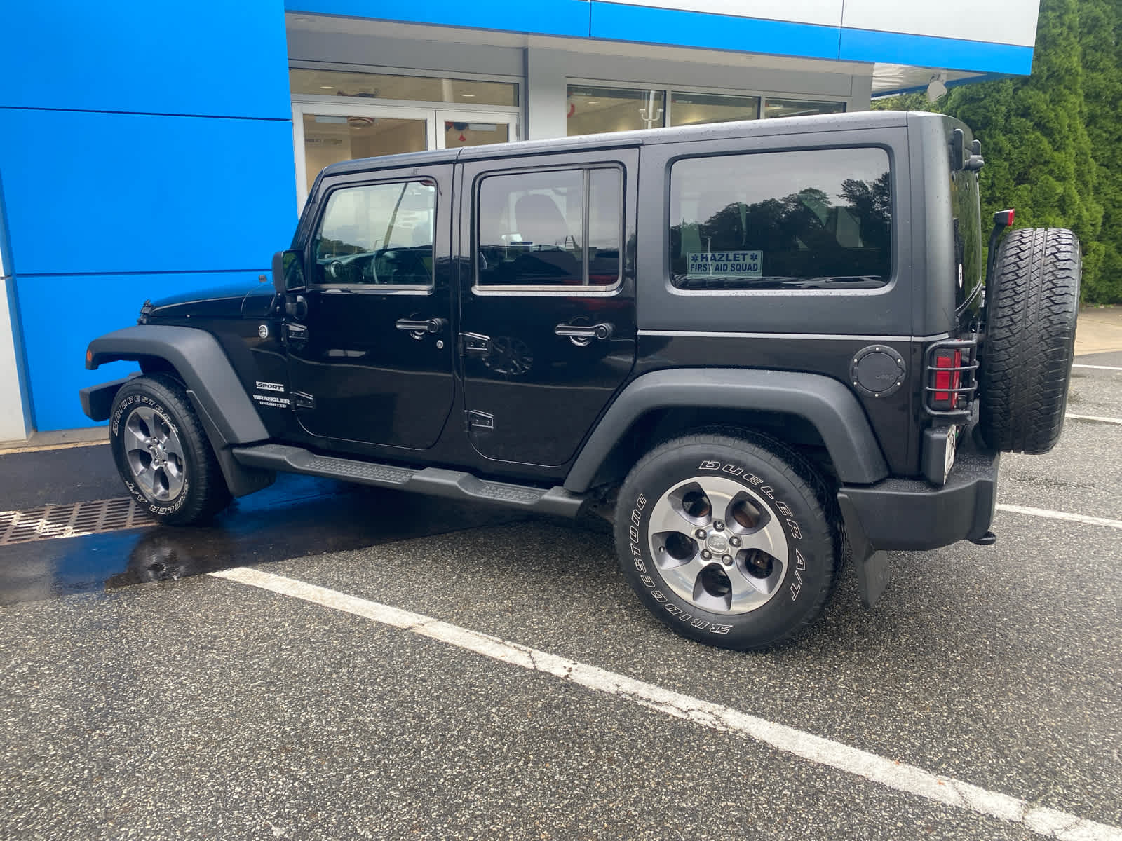 2014 Jeep Wrangler Unlimited Sport photo 4