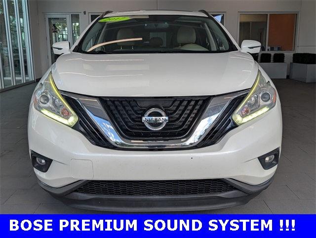 Used 2017 Nissan Murano SV with VIN 5N1AZ2MG7HN191990 for sale in Delray Beach, FL