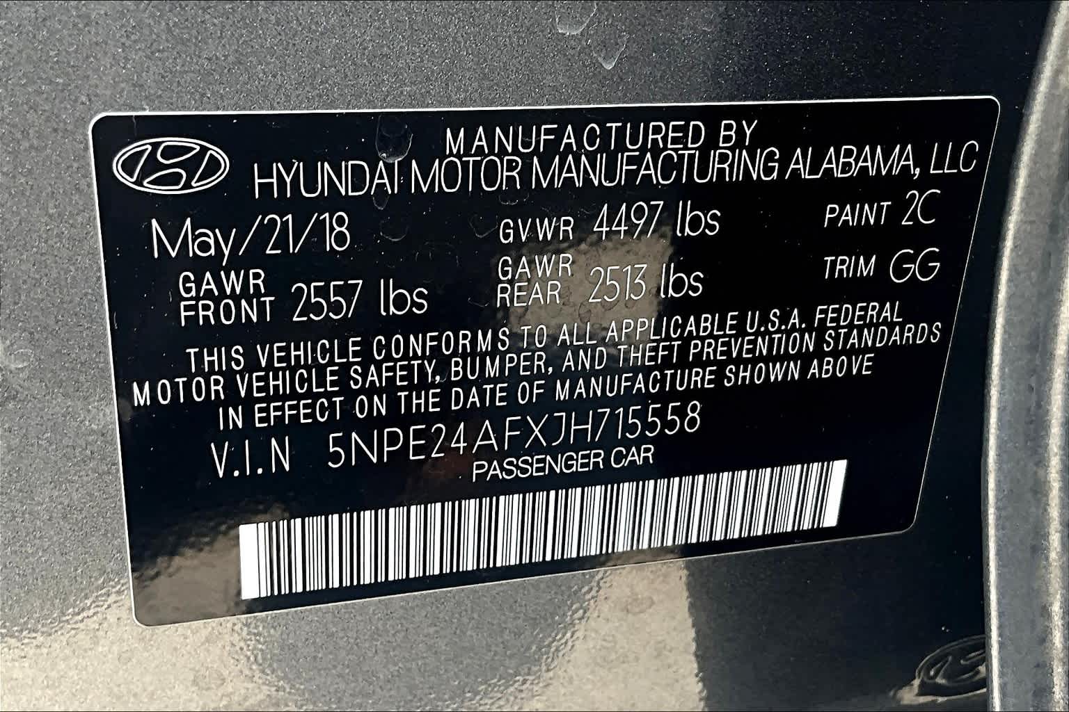 PreOwned 2018 Hyundai Sonata SE 4dr Car in Bluffton JH715558 Hilton