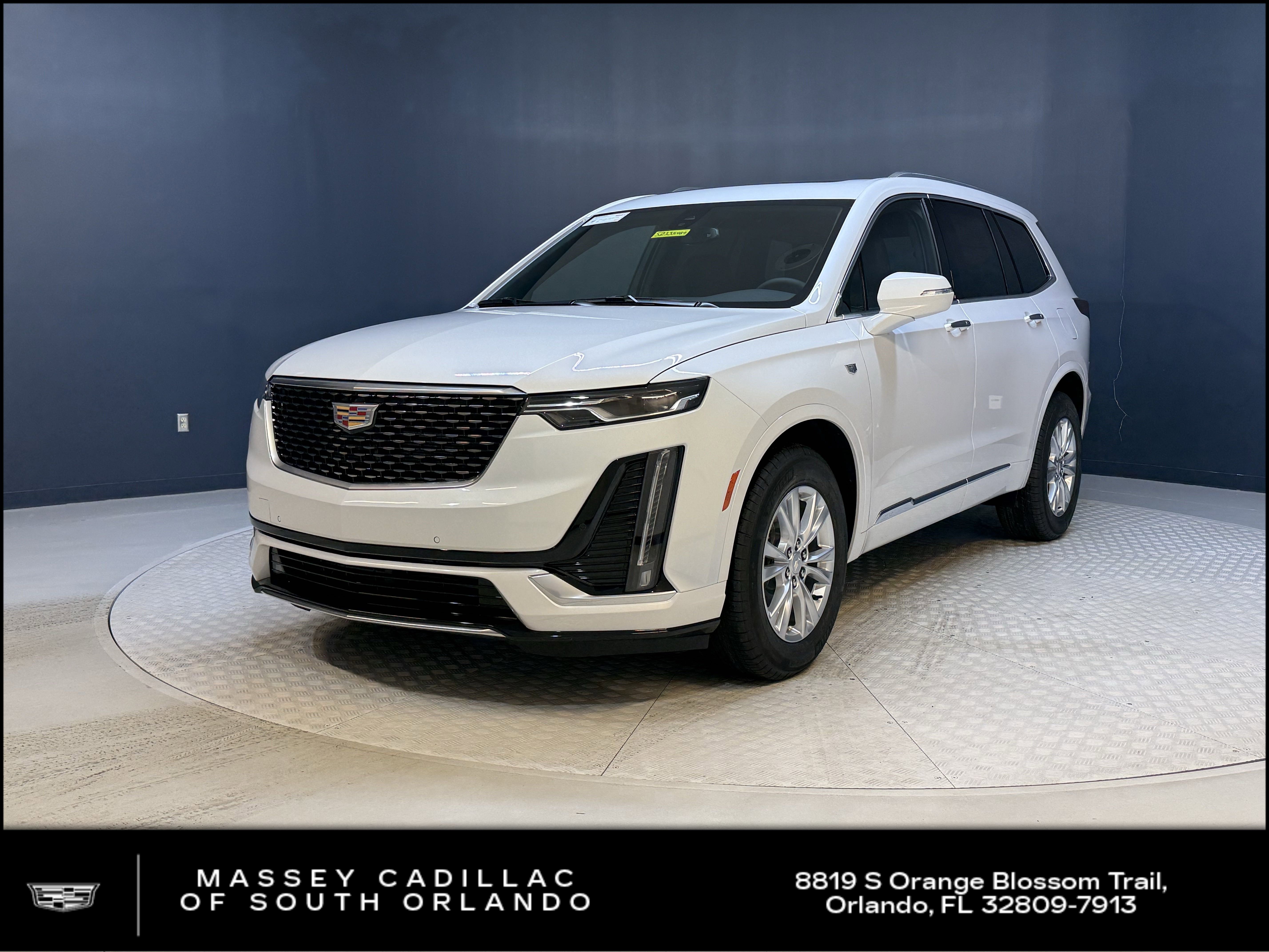 New 2025 Crystal White Tricoat Cadillac Luxury image 1