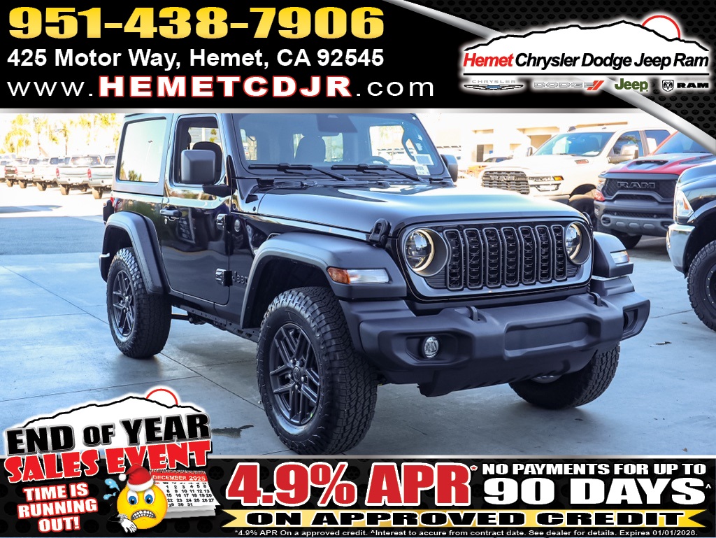 2026 Jeep Wrangler 2-Door Sport S's photo