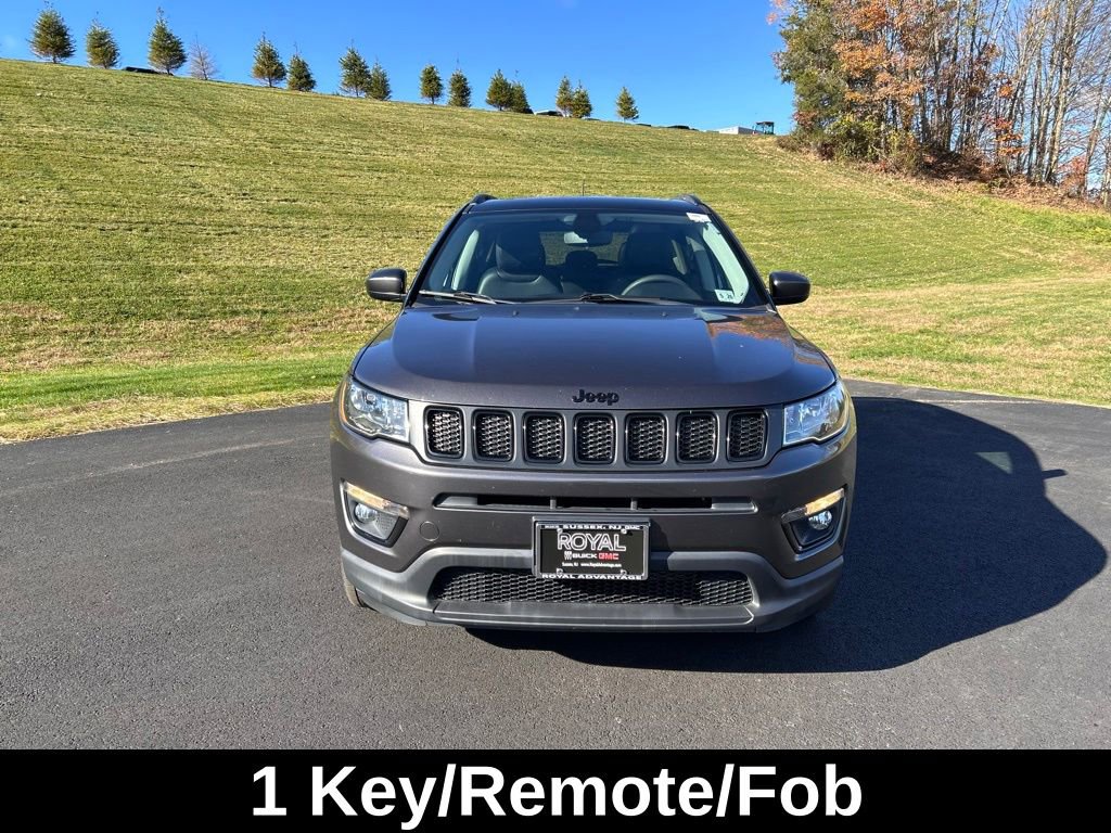 Certified 2021 Jeep Compass Altitude with VIN 3C4NJDBBXMT539940 for sale in Sussex, NJ