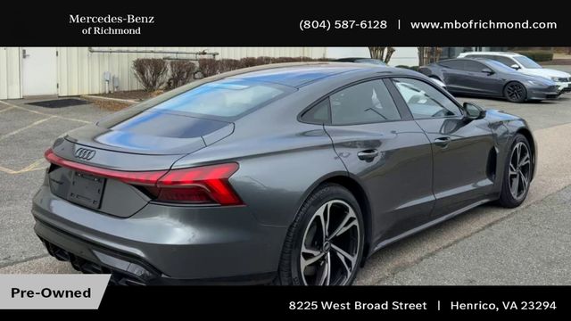 Used 2022 Audi e-tron GT Prestige with VIN WAUEJBFW9N7006000 for sale in Richmond, VA