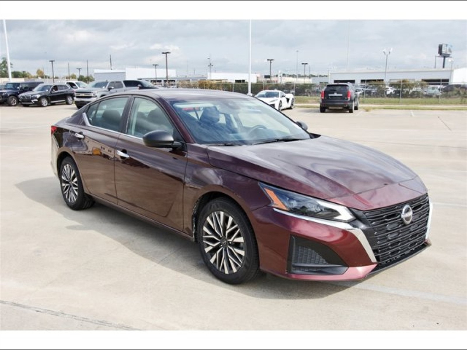 2024 Nissan Altima 2.5 SV Red at Robbins Nissan