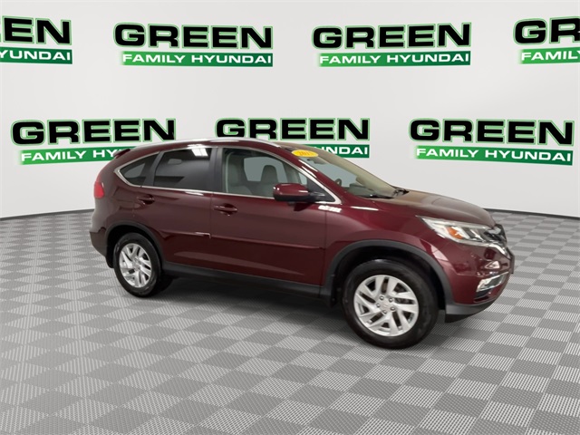 Used 2015 Honda CR-V EX-L with VIN 5J6RM4H79FL046934 for sale in Moline, IL