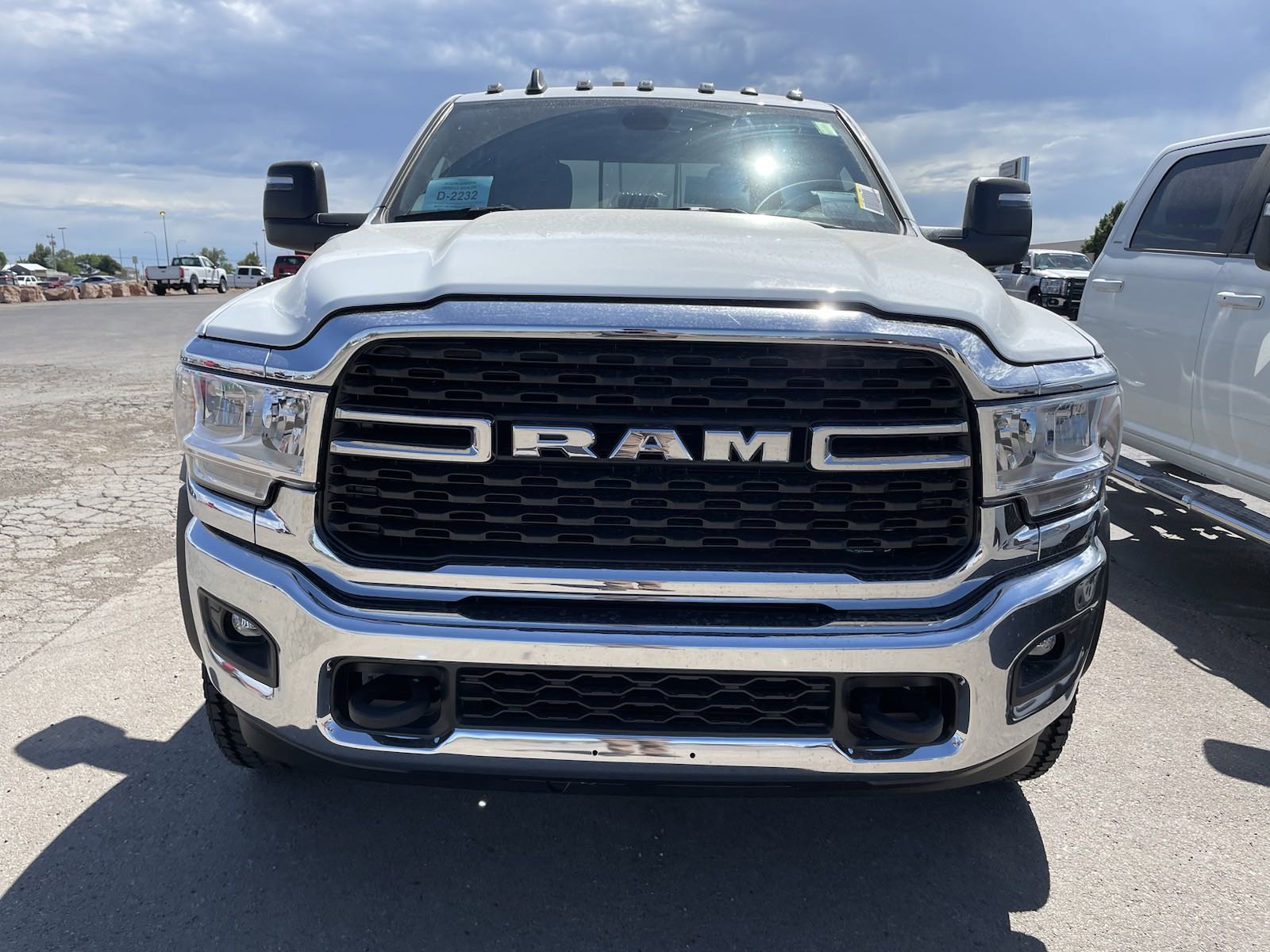 New 2024 Bright White Clearcoat Ram SLT image 12
