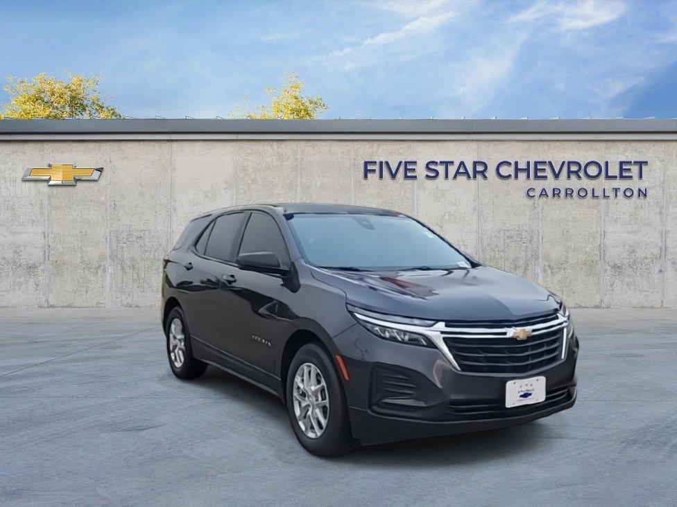 Certified 2022 Chevrolet Equinox LS with VIN 3GNAXHEV1NS175044 for sale in Carrollton, TX