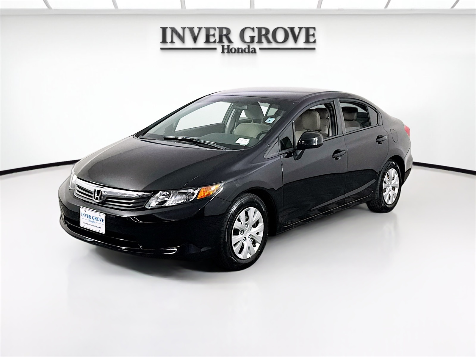 Used 2012 Honda Civic LX with VIN 2HGFB2F57CH580285 for sale in Inver Grove Heights, Minnesota