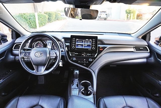 Used 2022 Black Toyota SE image 16