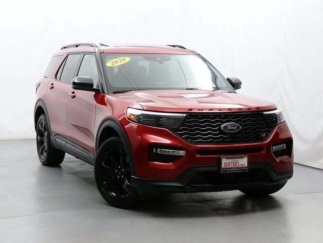 Used 2020 Rapid Red Metallic Tinted Clearcoat Ford ST image 1
