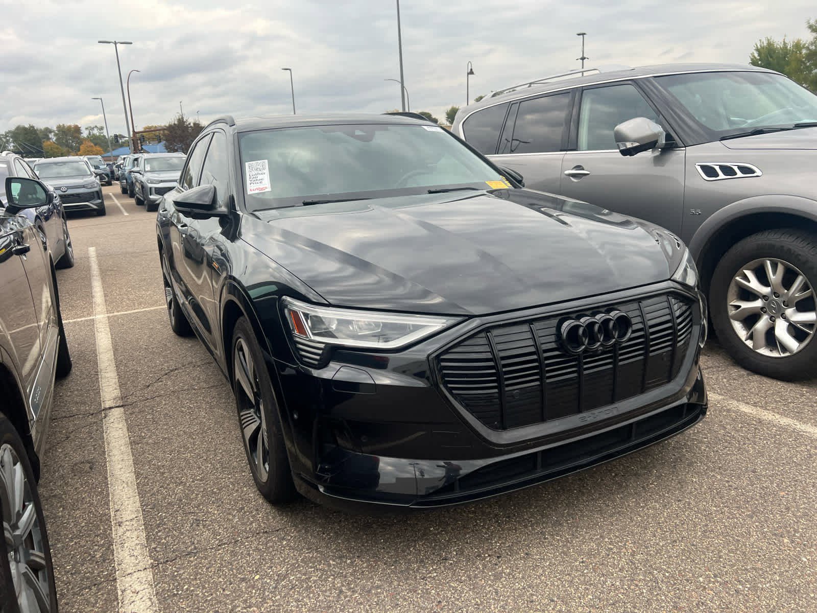 Used 2022 Audi e-tron Premium Plus with VIN WA1LAAGE4NB023417 for sale in Brooklyn Center, Minnesota