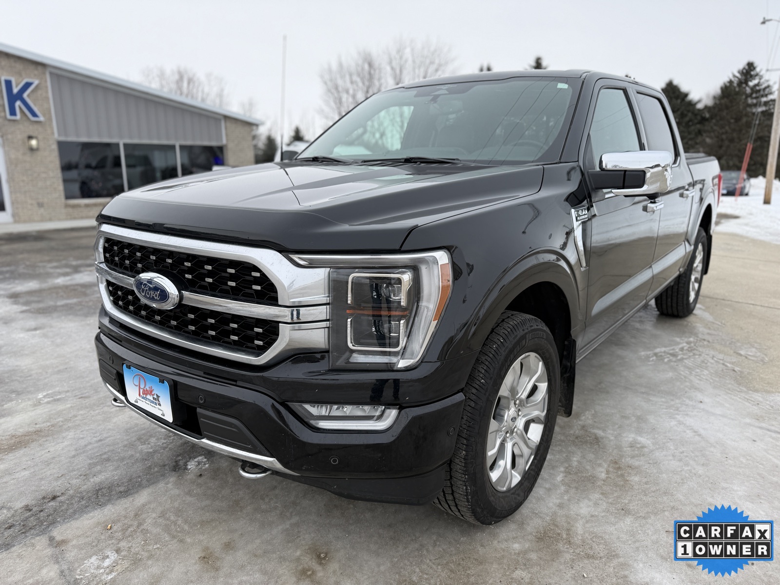 Used 2023 Ford F-150 Platinum with VIN 1FTFW1E82PFA22554 for sale in Luverne, Minnesota