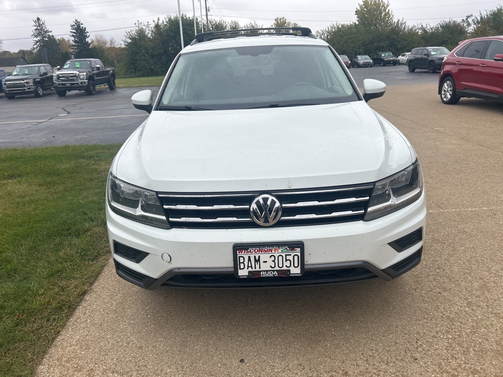 Used 2021 Volkswagen Tiguan SE with VIN 3VV3B7AX5MM132445 for sale in Monroe, WI