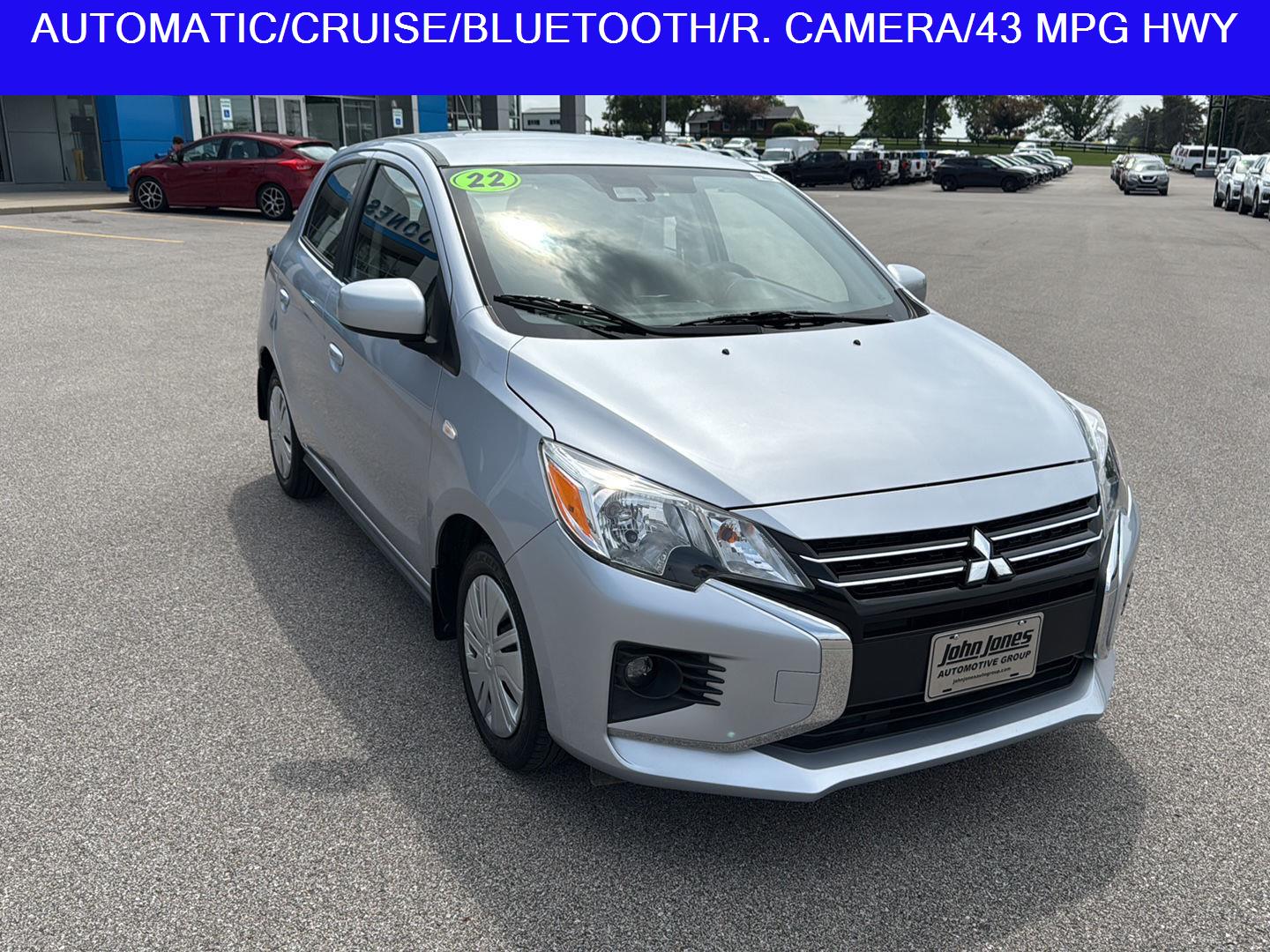 Used 2022 Mitsubishi Mirage ES with VIN ML32AUHJ1NH008355 for sale in Salem, IN
