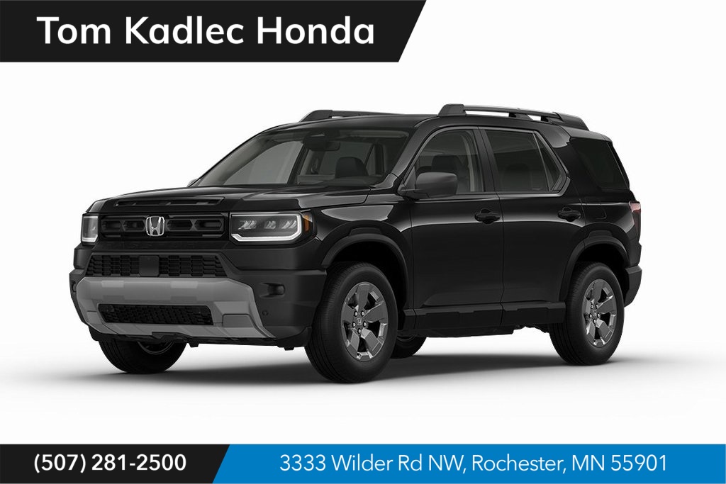 New 2026 Crystal Black Pearl Honda RTL Towing image 1