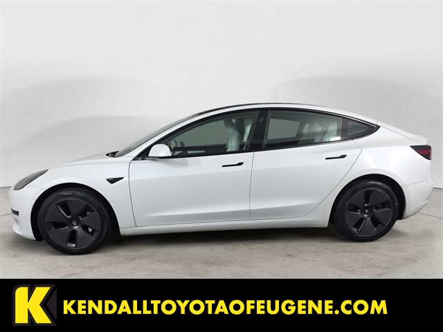 Used 2023 Tesla Model 3 Base with VIN 5YJ3E1EAXPF602566 for sale in Eugene, OR