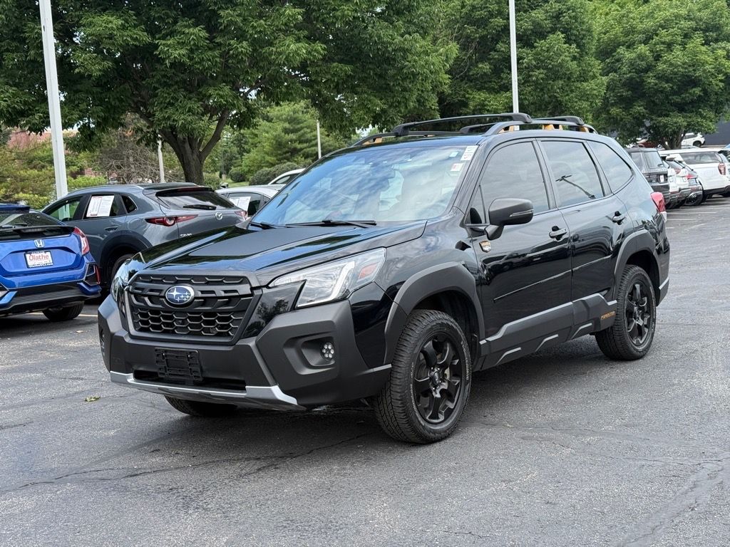 Used 2023 Subaru Forester Wilderness with VIN JF2SKAMC7PH416055 for sale in Kansas City