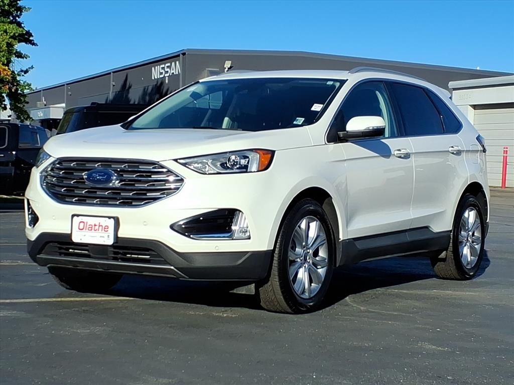 Used 2022 Ford Edge Titanium with VIN 2FMPK4K90NBA17426 for sale in Kansas City