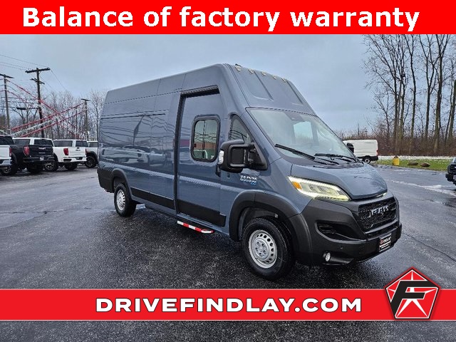 Used 2024 RAM ProMaster EV Delivery Van Base with VIN 3C6MRWAZ8RE131485 for sale in Findlay, OH