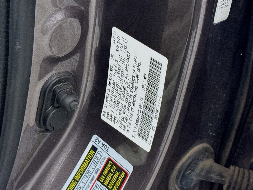 2013 Honda CR-V EX-L photo 34