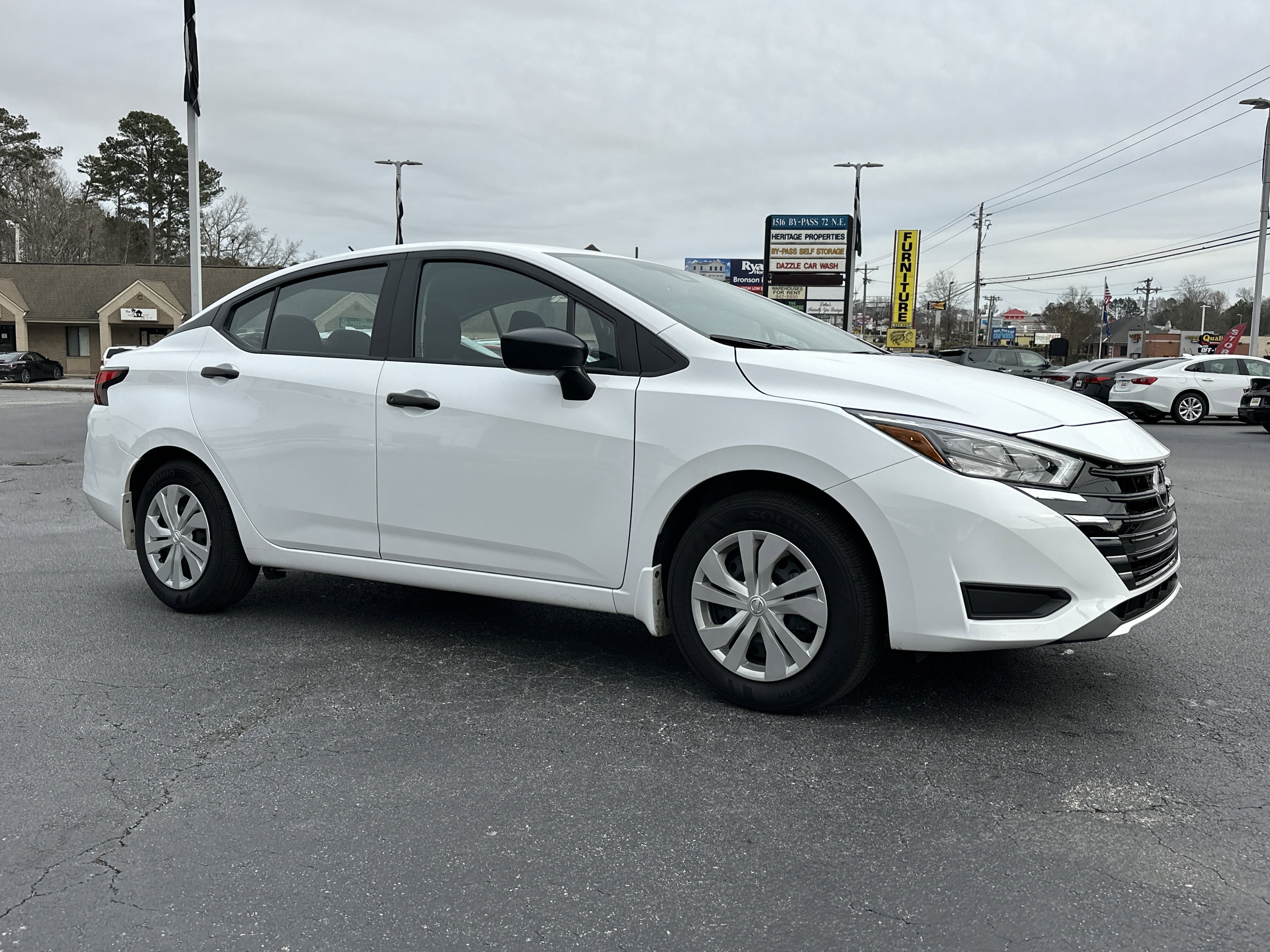 Used 2025 Nissan Versa Sedan S with VIN 3N1CN8DV3SL847395 for sale in Greenwood, SC