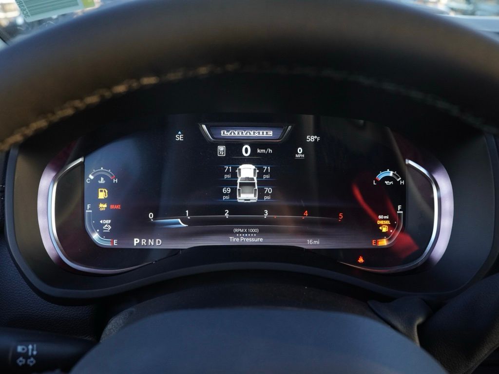 New 2026 Ceramic Gray Clear-Coat Exterior Paint RAM Laramie image 11