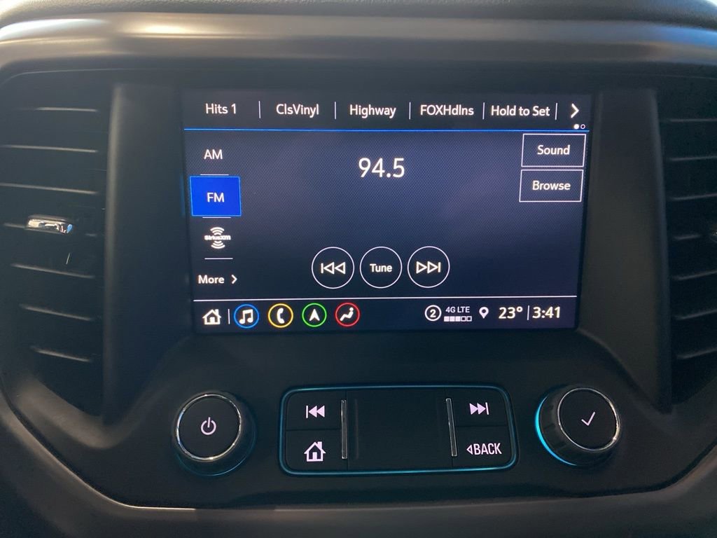 Used 2023 GMC Acadia AT4 with VIN 1GKKNLLS3PZ136884 for sale in Monticello, Minnesota