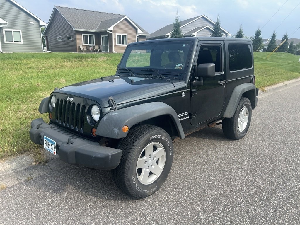 Used 2012 Jeep Wrangler Sport with VIN 1C4AJWAG6CL163450 for sale in Minneapolis, Minnesota