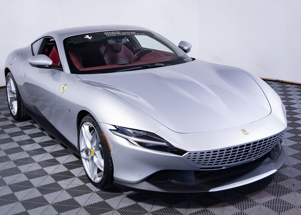 Certified Used 2022 Argento Nurburgring Metallic Ferrari Base image 12