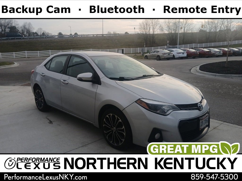 2015 Toyota Corolla S Plus