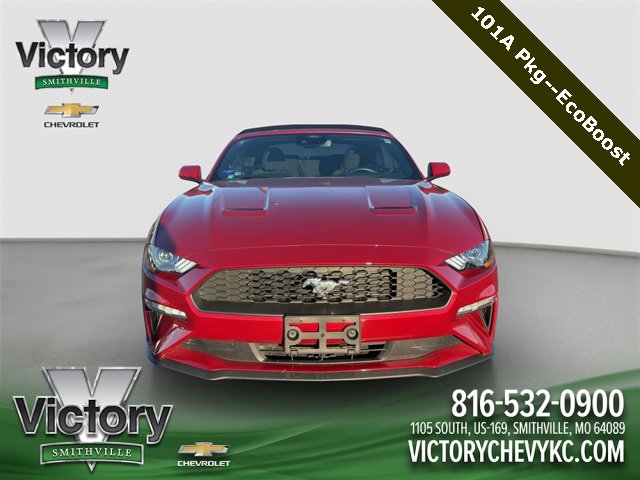 Used 2023 Ford Mustang EcoBoost with VIN 1FATP8UH6P5106625 for sale in Kansas City