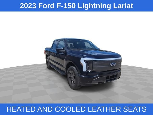 Used 2023 Ford F-150 Lightning Lariat with VIN 1FTVW1EL4PWG39955 for sale in Glendale, WI