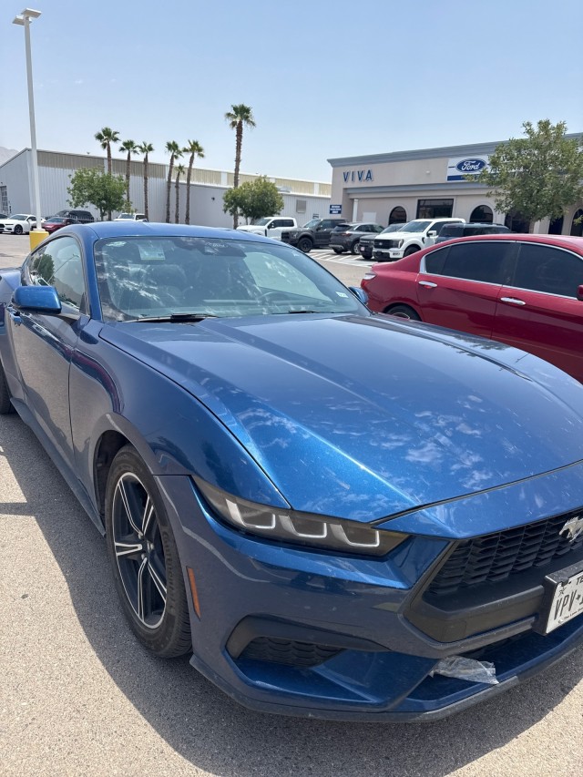 Used 2024 Atlas Blue Metallic Ford EcoBoost image 1