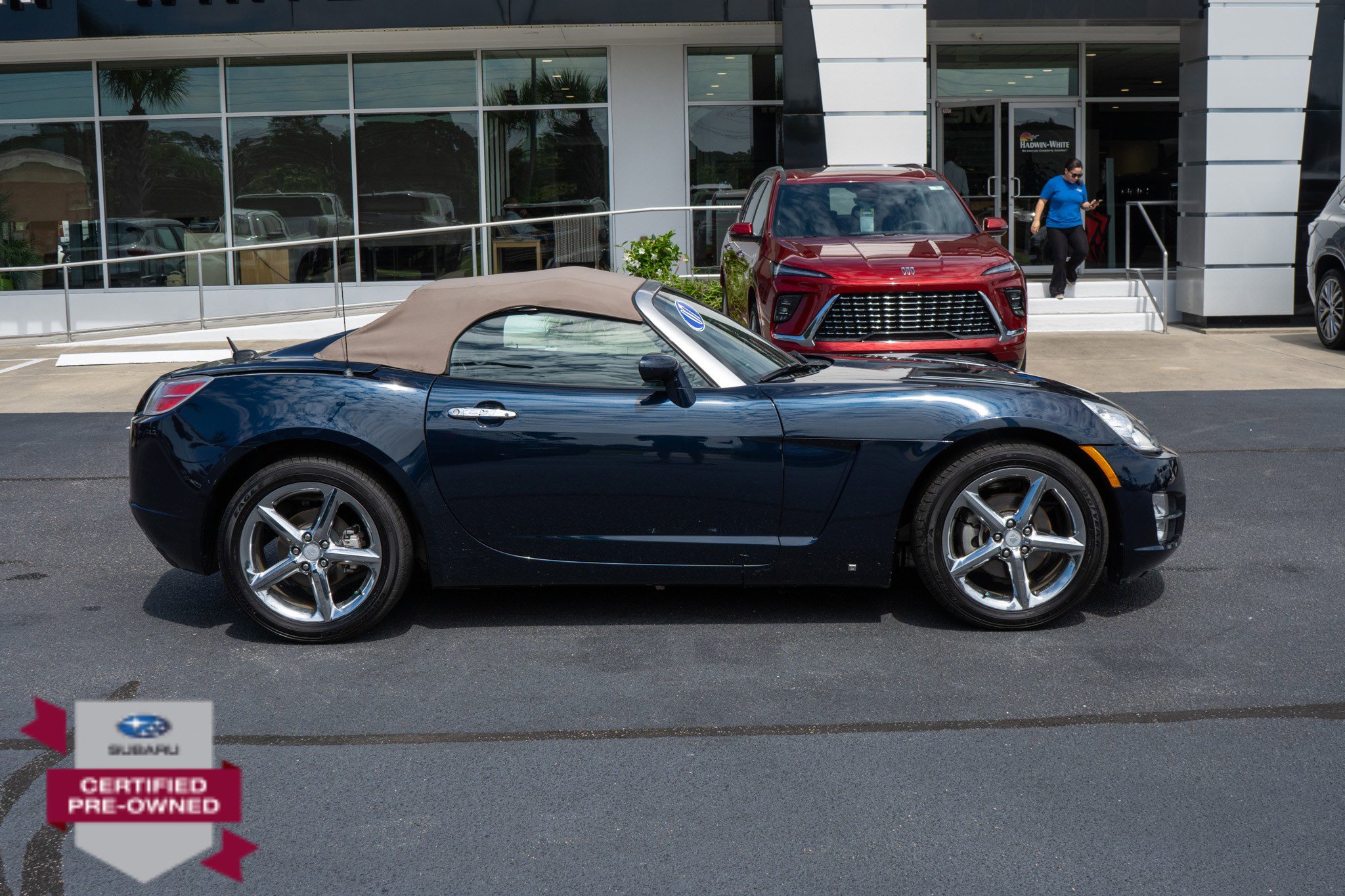 Used 2007 Saturn Sky Roadster with VIN 1G8MB35B67Y113478 for sale in Conway, SC