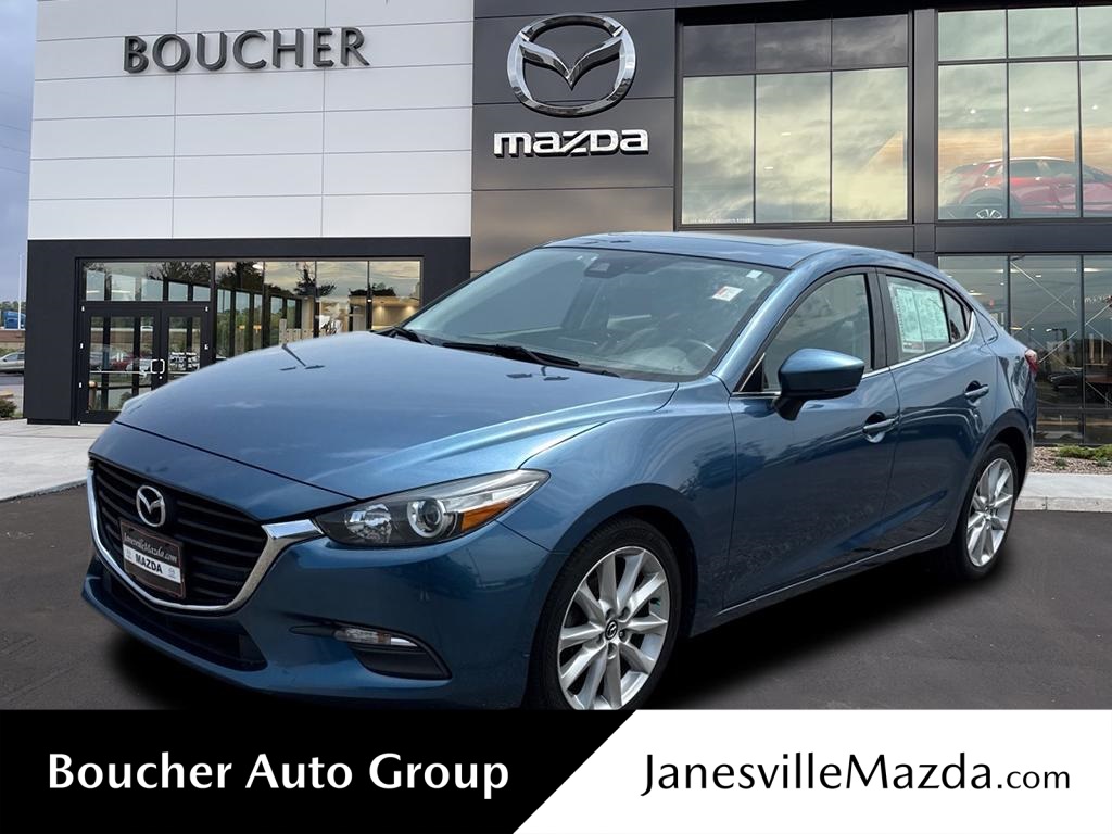 Used 2017 Mazda Mazda3 Touring with VIN 3MZBN1V76HM149914 for sale in Janesville, WI