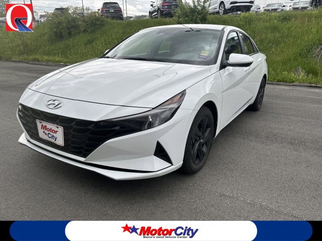 Certified Pre-Owned 2022 Hyundai Elantra Hybrid Blue 4dr Car in Bangor ...