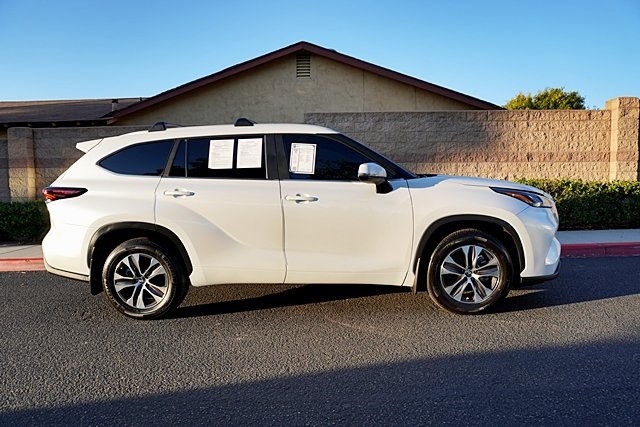 Used 2024 White Toyota LE image 6